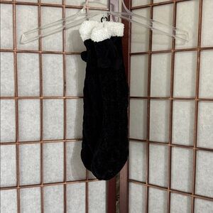 Cozy Black Fuzzy and Thick Socks New never worn
